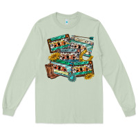Matcha 90s country casette tapes Long Sleeve Tee - texasbilliewilder