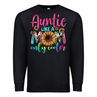 Black auntie like a mom Premium Sweatshirt - JahusDesignShop