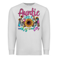 Dove Grey auntie like a mom Premium Sweatshirt - JahusDesignShop
