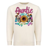 Sandshell auntie like a mom Premium Sweatshirt - JahusDesignShop