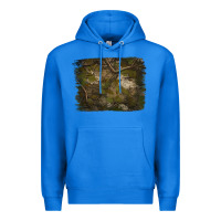True Royal green hunter camouflage pattern brushstroke Premium Hoodie - Jasminsmagicworld