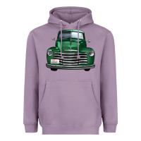 Lavender western green truck front view Heavyweight Hoodie - FaDigitalArtStudio
