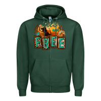 Sports Green wild and free cowgirl horse desert Zipper Hoodie - Zillion Design Studio