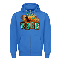 True Royal wild and free cowgirl horse desert Zipper Hoodie - Zillion Design Studio