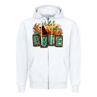 Wild And Free Cowgirl Horse Desert Zipper Hoodie | Teevron