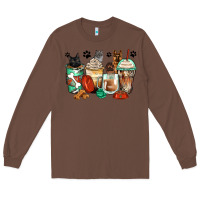 Chestnut german shepherd black and grey cat coffee cups Long Sleeve Tee - Zillion Design Studio