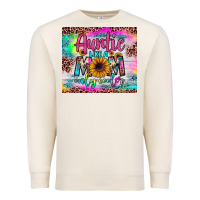 Sandshell auntie like a mom Premium Sweatshirt - JahusDesignShop