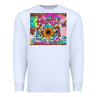White auntie like a mom Premium Sweatshirt - JahusDesignShop