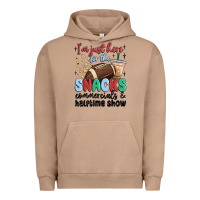 Pigment Burro im just here for the snacks commercials and  halftime show Urban Hoodie - MaliasSmallBusiness