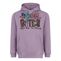 Lavender boom bitch Heavyweight Hoodie - CowhideDigitalArt