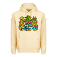 Pina Colada hello summer pineapple Premium Hoodie - Jasminsmagicworld
