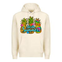 Tofu hello summer pineapple Premium Hoodie - Jasminsmagicworld