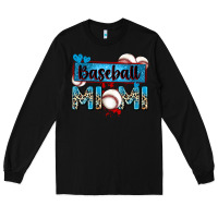 Black baseball mimi with leopard Long Sleeve Tee - Zillion Design Studio