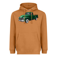 Meerkat western green truck right 34 view Heavyweight Hoodie - FaDigitalArtStudio