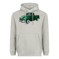 Moon Dust western green truck right 34 view Heavyweight Hoodie - FaDigitalArtStudio
