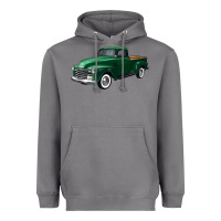 Storm western green truck right 34 view Heavyweight Hoodie - FaDigitalArtStudio