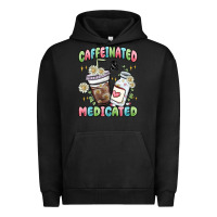 Pigment Black caffeinated and medicated Urban Hoodie - MaliasSmallBusiness