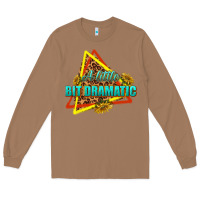 Toasted Coconut a little bit dramatic Long Sleeve Tee - texasbilliewilder