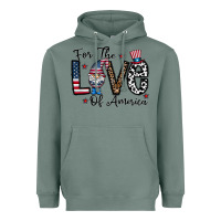 Sage for the lovee of america gnome Heavyweight Hoodie - CowhideDigitalArt