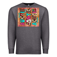 Charcoal Heather auntie heifer Premium Sweatshirt - JahusDesignShop