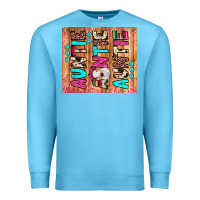 Ocean Blue auntie heifer Premium Sweatshirt - JahusDesignShop
