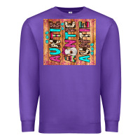 Purple auntie heifer Premium Sweatshirt - JahusDesignShop