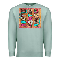 Seafoam auntie heifer Premium Sweatshirt - JahusDesignShop