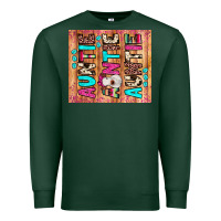Sports Green auntie heifer Premium Sweatshirt - JahusDesignShop