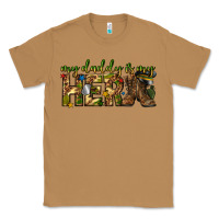 Toasted Coconut my daddy is my hero army western Classic Tee - texasbilliewilder