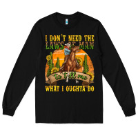 Black western rodeo Long Sleeve Tee - texasbilliewilder