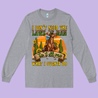 Long Sleeve Tee western rodeo