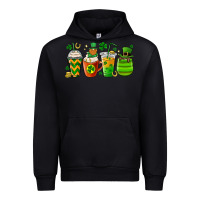 Black st. patricks day coffee cups Urban Hoodie - MaliasSmallBusiness