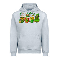 Heather Grey st. patricks day coffee cups Urban Hoodie - MaliasSmallBusiness