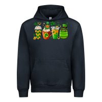 Navy st. patricks day coffee cups Urban Hoodie - MaliasSmallBusiness