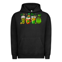 Pigment Black st. patricks day coffee cups Urban Hoodie - MaliasSmallBusiness