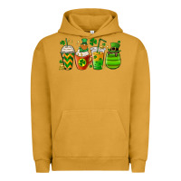 Pigment Peanut Butter st. patricks day coffee cups Urban Hoodie - MaliasSmallBusiness