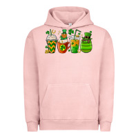 Pigment Salmon st. patricks day coffee cups Urban Hoodie - MaliasSmallBusiness