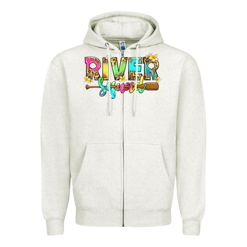 River Squad With Leopard Zipper Hoodie by texasbilliewilder | Teevron