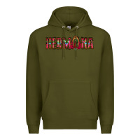 Army Green hermana floral aztec leopard Premium Hoodie - Jasminsmagicworld