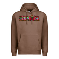 Chestnut hermana floral aztec leopard Premium Hoodie - Jasminsmagicworld
