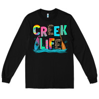 Black creek life kayaking Long Sleeve Tee - Zillion Design Studio