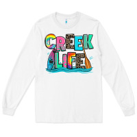 White creek life kayaking Long Sleeve Tee - Zillion Design Studio