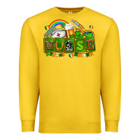 Lemon st patricks nurse Premium Sweatshirt - AdoDesignShop