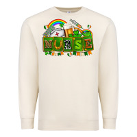 Sandshell st patricks nurse Premium Sweatshirt - AdoDesignShop