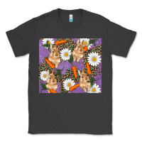 Smoke easter bunny carrot daisys leopard glitter Classic Tee - RanaPortraitStore