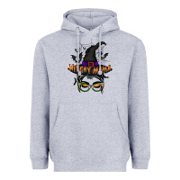 Heather Grey withcy mama Heavyweight Hoodie - RacoonDesign