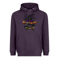 Plum withcy mama Heavyweight Hoodie - RacoonDesign