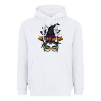 White withcy mama Heavyweight Hoodie - RacoonDesign