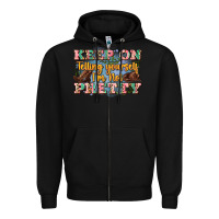 Black keep on telling yourself i'm not pretty Zipper Hoodie - Zillion Design Studio