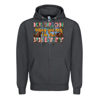 Smoke keep on telling yourself i'm not pretty Zipper Hoodie - Zillion Design Studio